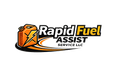 Rapid Fuel Logo with gas can illustration